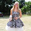 LIz McClarnonattends the Duke of Essex Polo match.Essex.