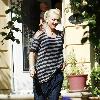 Gwen Stefani outside her parents home in Los AngelesLos Angeles.