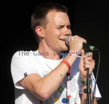 Just Jack 
performs live on the main stage during day 2 of Guilfest 2010 at Stoke Park
Guildford, England.