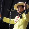 Kid Creole 
performs live on the main stage during day 2 of Guilfest 2010 at Stoke Park
Guildford, England.