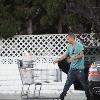 Evan Ross was spotted loading groceries into his black Mercedes-Benz after shopping at Bristol Farm
Los Angeles, USA.