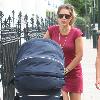 Carly Zucker with her baby Ruby and a friend go for a walk.Footballer husband, Joe Cole, has just signed for Liverpool Football Club, so it may be the last time we see Carly strolling along the Kings Road area in Chelsea.  London.