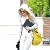 Annalynne McCord Annalynne McCord is seen leaving Kellan Lutz's home.Van Nuys.