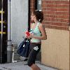 Ashley Greene visits two separate gyms Los Angeles.