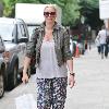 Denise Van Outen out and about in North London London.