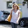 Hilary Duff departs Byron & Tracey Salon Los Angeles.