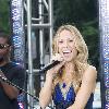 Sheryl Crow performs on CBS' 'The Early Show' at CBS Plaza in New York City. New York City.