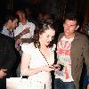 Helen Flanagan
enjoys a night out with friends in Cafe de Paris in Central London. The 'Coronation Street' star splashed out on champagne for her party, and sported a Hermes bag which she had purchased earlier in the day.
London, England.