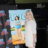 Hayley Hasselhoff promoting her new TV series 'Huge' at Planet Hollywood New York City.