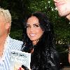 Katie Price arrives with her stylist and best friend Gary Cockerill for the launch of his new book 'From Coal Dust To Stardust' held at Home House London.