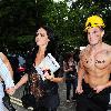 Katie Price arrives with her stylist and best friend Gary Cockerill for the launch of his new book 'From Coal Dust To Stardust' held at Home House London.