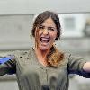 Lisa Snowdon 
unveils a big screen in Trafalgar Square to celebrate the start of a two-year countdown until the official launch of the London 2012 Olympic Games 
London, England.