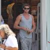 Liam Hemsworth,
Miley Cyrus' boyfriend, is seen out shopping at The Grove.
Los Angeles, California.