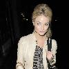 Former Hollyoaks star Emma Rigby leaves the Trafalgar Studios, having performed in the musical 'Wolfboy', in which she plays the part of a nurse. London.