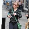 Anastacia looking red in the face as she leaves a Bikram Yoga studio in Richmond after a work out.  The American singer-songwriter, who is currently hosting Channel Five's 'Don't Stop Believing', was then seen heading to a supermarket where she did a food shop.
London, England.