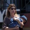 Ellen Pompeo and daughter Stella Ivery
seen shopping at Whole Foods in West Hollywood.
Los angeles, California.