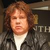 Gary Moore
holds a press conference before his show at the rock festival Mala Skala
Czech Republic