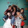 Harrison, Becca, Kyra, Dana and Valerie of KIDZ BOP 
pose at Macy's Herald Square.
New York City, USA.