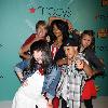 Harrison, Becca, Kyra, Dana and Valerie of KIDZ BOP 
pose at Macy's Herald Square.
New York City, USA.