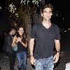 Mark Philippoussis leaving Voyeur night club Los Angeles.