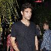 Mark Philippoussis leaving Voyeur night club Los Angeles.