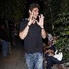 Mark Philippoussis leaving Voyeur night club Los Angeles.