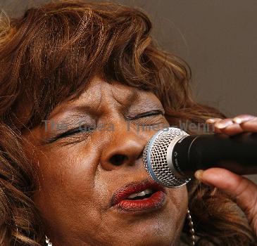 Martha Reeves 
Croydon Summer Festival 2010 held in Lloyd Park.
London, England.