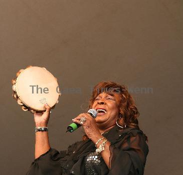 Martha Reeves 
Croydon Summer Festival 2010 held in Lloyd Park.
London, England.