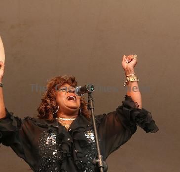 Martha Reeves 
Croydon Summer Festival 2010 held in Lloyd Park.
London, England.