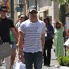 Matthew Morrison from Glee go's shopping at Create and Barrell at The Grove 
Los Angeles, USA.