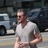 Actor Eric Dane of the hit TV show 'Grey's Anatomy', out buying magazines and gettng a coffee Hollywood.