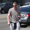 Actor Eric Dane of the hit TV show 'Grey's Anatomy', out buying magazines and gettng a coffee Hollywood.