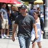 Dane cook seen leaving Toast Restaurant on 3rd street after having lunch
Los Angeles, USA.