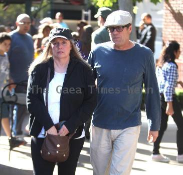 Gregg Henry goes shopping with his wife at the Grove
Los Angeles, California.