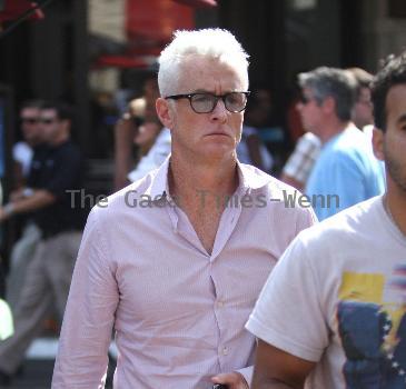 John Slattery seen leaving the movie theaters at the Grove
Los Angeles, California.