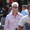 John Slattery seen leaving the movie theaters at the Grove
Los Angeles, California.