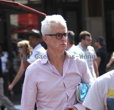 John Slattery seen leaving the movie theaters at the Grove
Los Angeles, California.