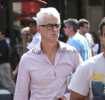 John Slattery seen leaving the movie theaters at the Grove
Los Angeles, California.