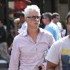 John Slattery seen leaving the movie theaters at the Grove
Los Angeles, California.