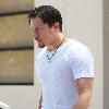 Channing Tatum 
departs an office building in West Hollywood
Los Angeles, California.