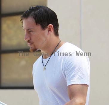 Channing Tatum 
departs an office building in West Hollywood
Los Angeles, California.