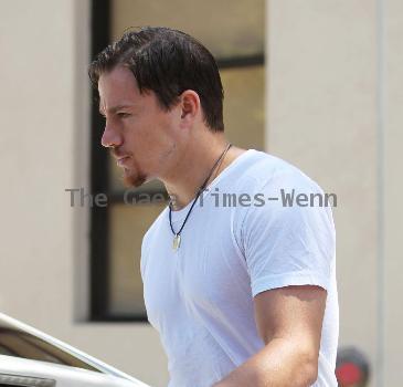 Channing Tatum 
departs an office building in West Hollywood
Los Angeles, California.