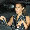 Leona Lewis is seen leaving a special screening of 'The Sorcerer's Apprentice' at Cineworld Cinema. London.