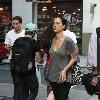 Former Supermodel Brandi Quinones is seen walking in Soho. New York City.