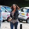 Alesha Dixon 
arrives at Key 103 radio station Manchester as part of her UK radio station tour.
Manchester, England.