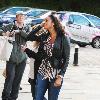 Alesha Dixon 
arrives at Key 103 radio station Manchester as part of her UK radio station tour.
Manchester, England.