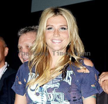 Ke$ha aka Kesha Casio's Shock the World 2010 event at The Manhattan Center - press conference New York City.