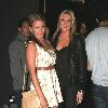 Stephanie Pratt and Lo Bosworth outside Industry night club Los Angeles, California