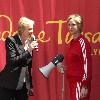 Jane Lynch unveils her Madame Tussauds waxworks figure in Hollywood, portraying her as Sue Sylvester from the hit television series Glee.
 Los Angeles, California.