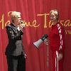 Jane Lynch unveils her Madame Tussauds waxworks figure in Hollywood, portraying her as Sue Sylvester from the hit television series Glee.
 Los Angeles, California.